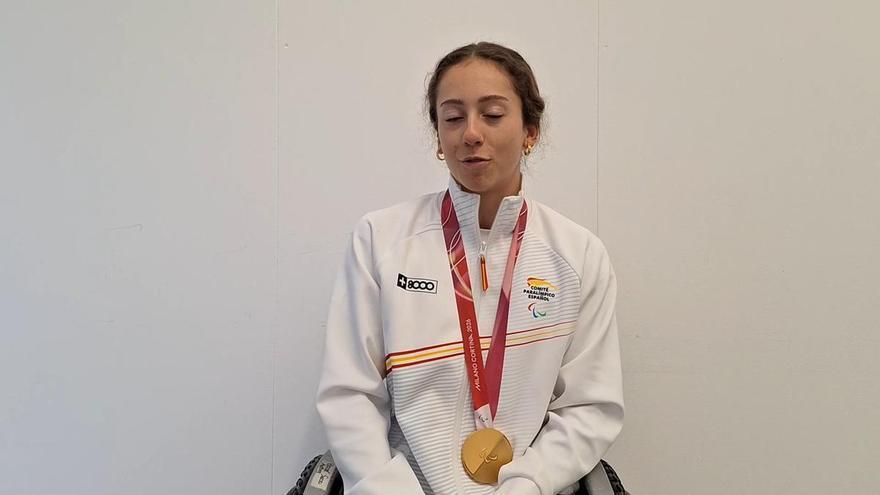 Audrey Pascual: "Me hace ilusión llegar a gente que no sabe de los Juegos Paralímpicos"
