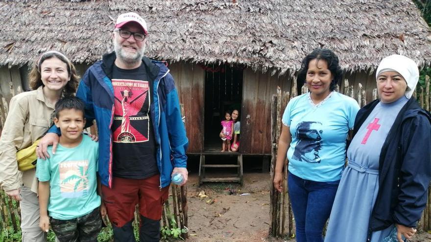 En la selva peruana y a siete horas en bote de la ciudad más cercana: así es el próximo destino del único misionero laico asturiano