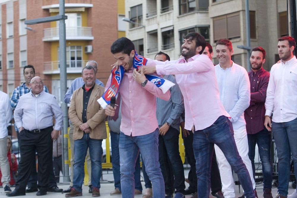 Saguntino. Celebración por el ascenso a 2ªB.