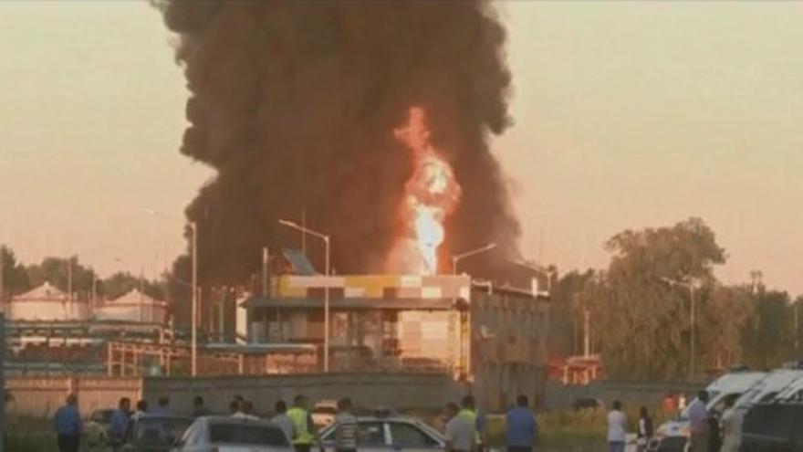 Varios bomberos mueren en una explosión en Ucrania