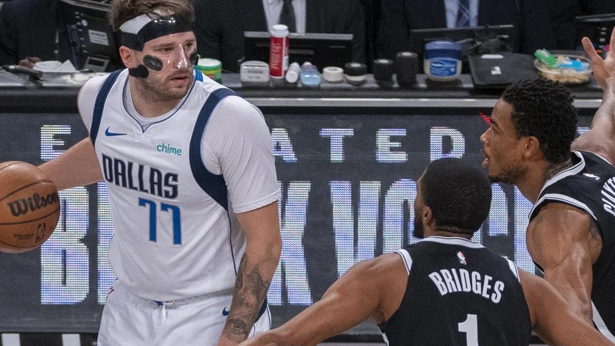 Doncic, con máscara en la victoria de los Mavericks