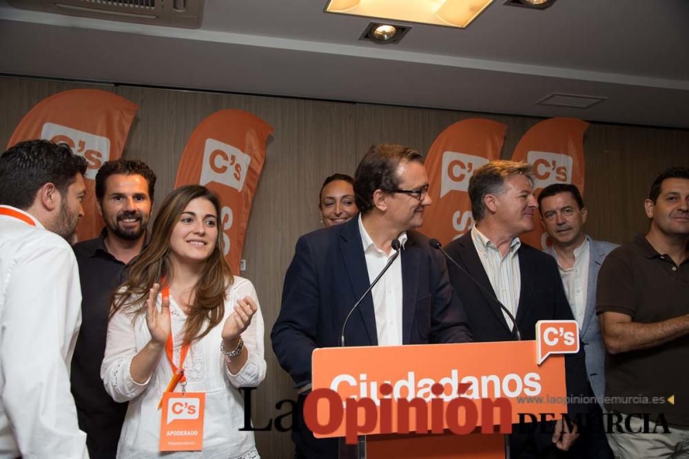 Noche electoral en Ciudadanos