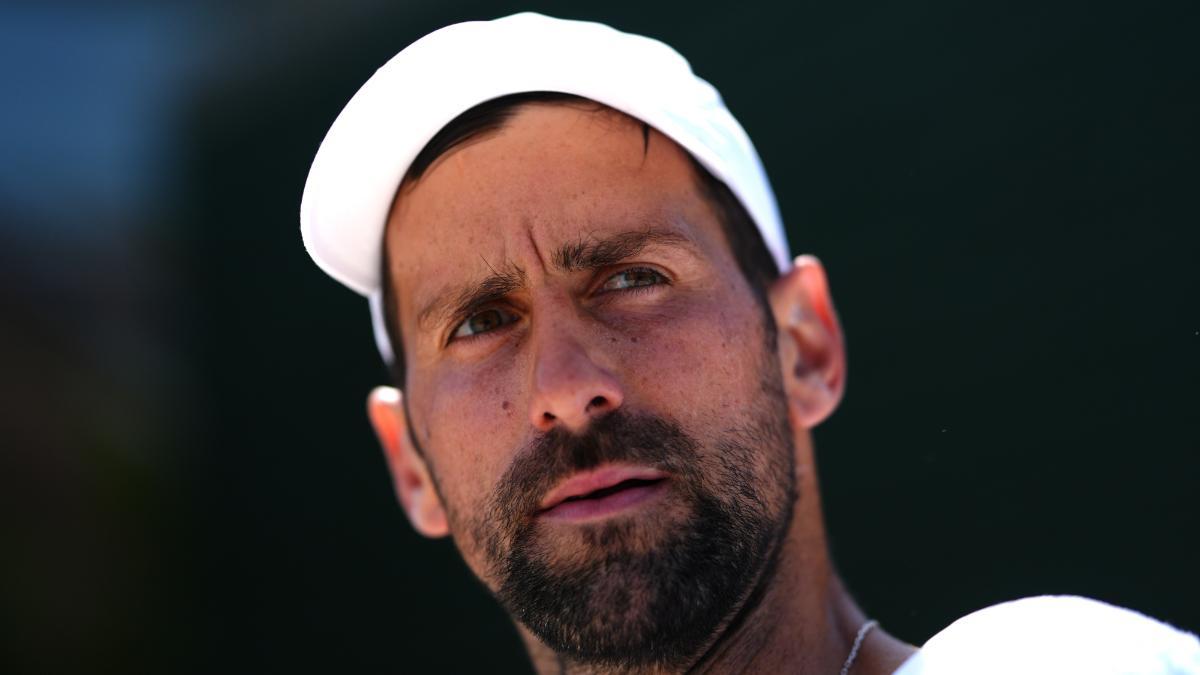 Novak Djokovic, uno de los grandes atractivos de la jornada de hoy en Wimbledon.