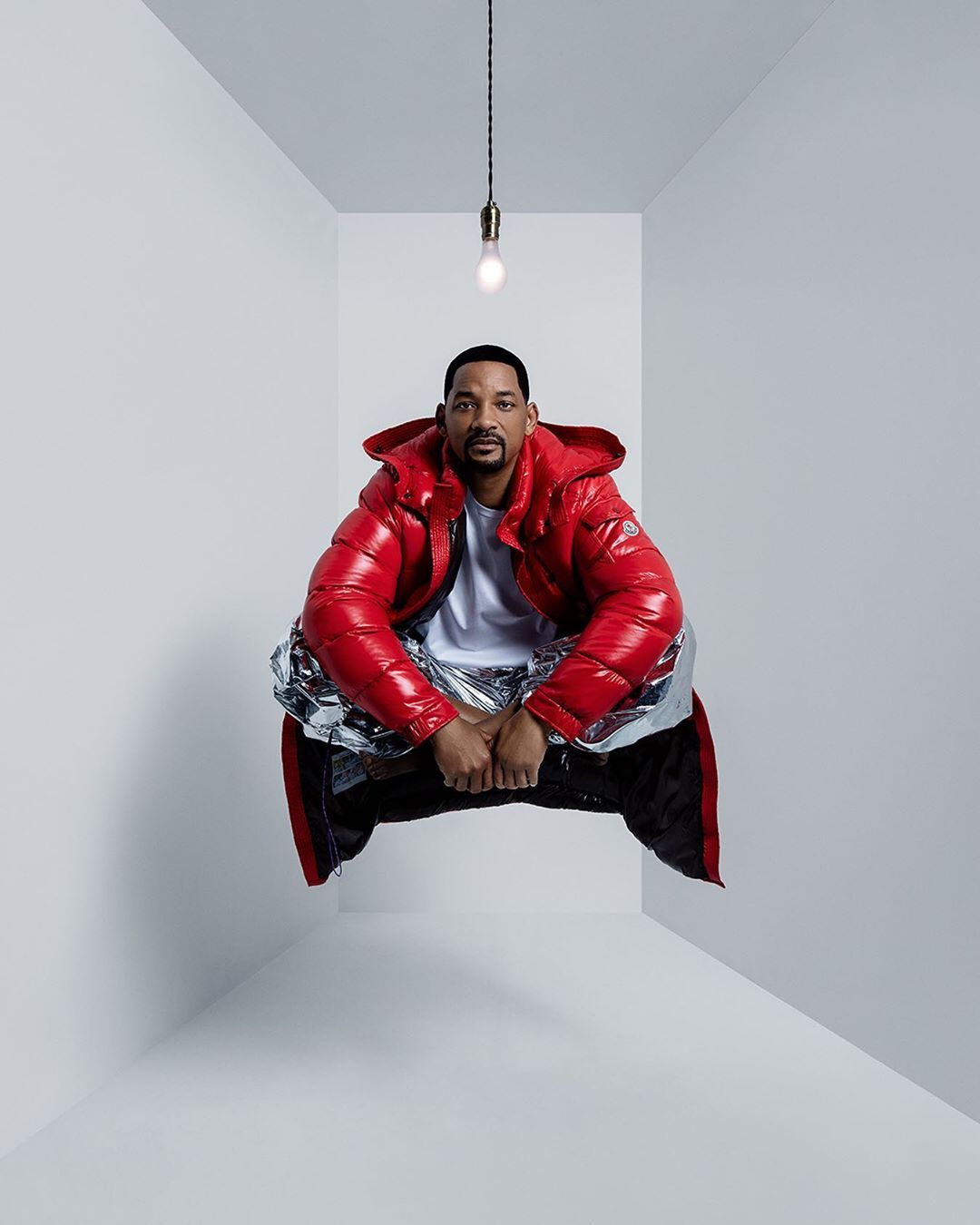 Campaña de Will Smith para Moncler. Instagram @moncler