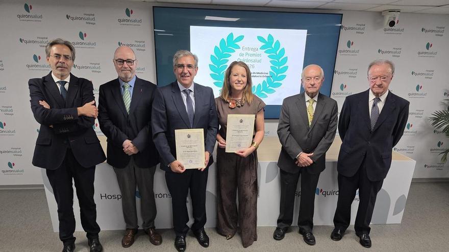 El doctor Rafael López Arévalo y la enfermera María Castro, premiados por la Real Academia de Medicina de Andalucía Oriental