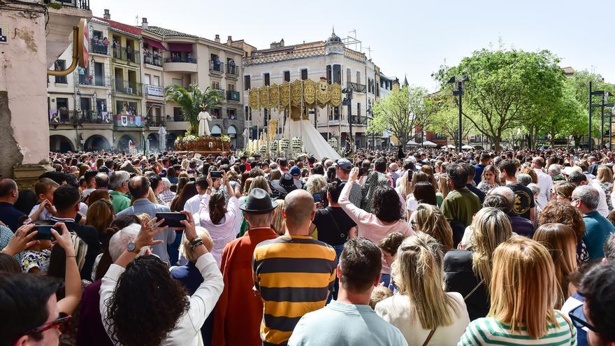 El Encuentro pone el broche de oro a la Semana Santa de Plasencia