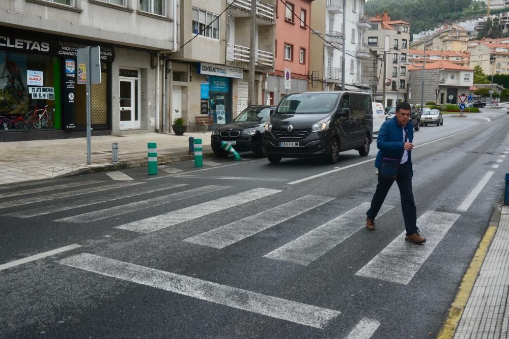 Tráfico en Galicia | Malestar entre los vecinos de la PO-308 ante la inseguridad del vial