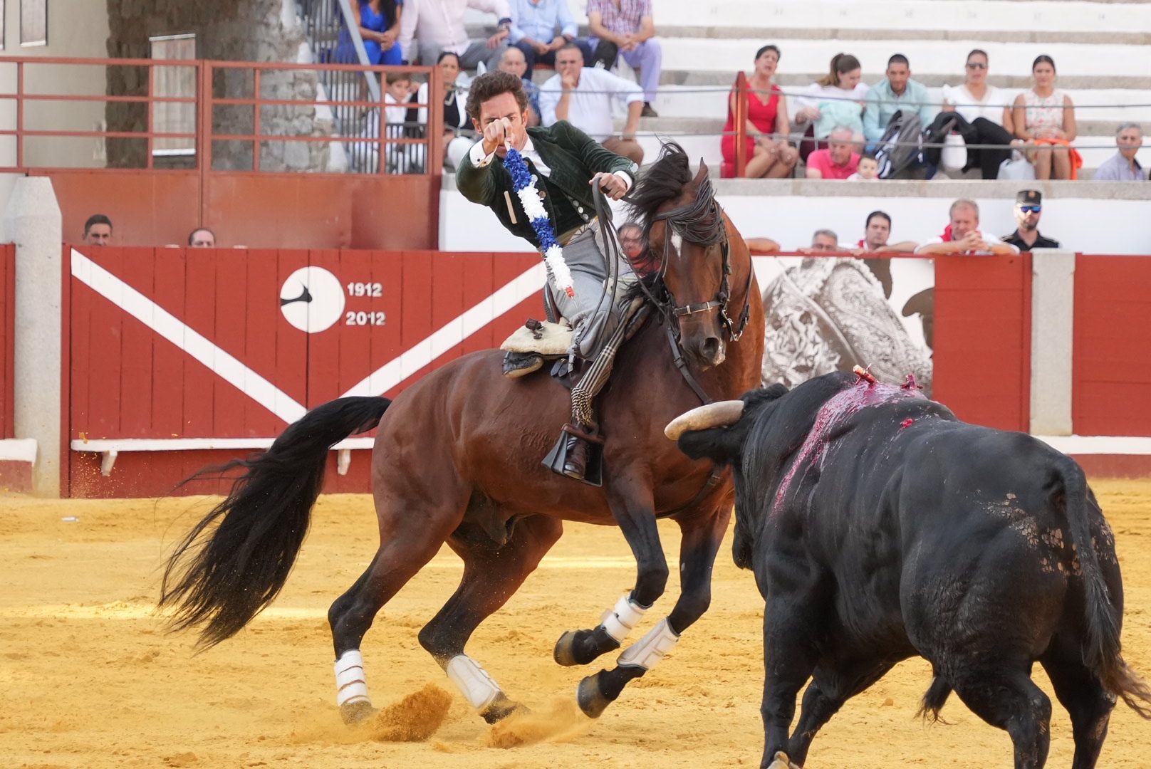 Puerta grande para Hermoso en la corrida de rejones en Pozoblanco