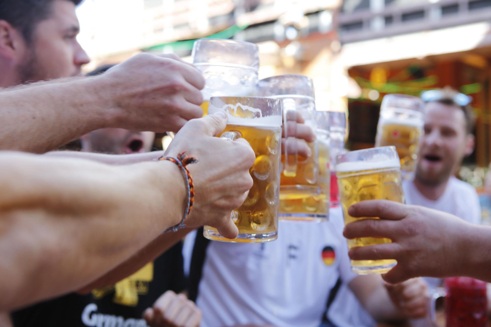 Eindrücke vom Deutschland-Spiel im Bierkönig auf Mallorca