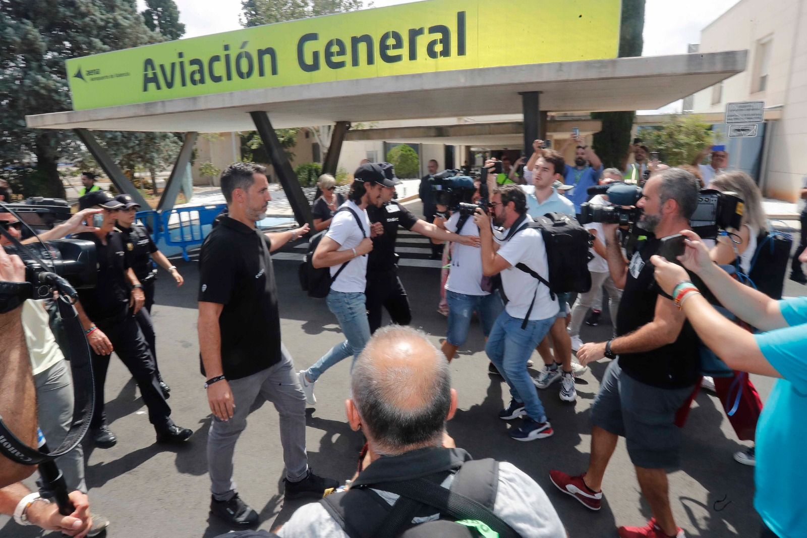 Cavani llega a València