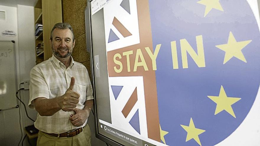 Jim McCue, británico que reside en Badajoz: &quot;El &#039;Brexit&#039; sería negativo tanto para Gran Bretaña como para la UE&quot;
