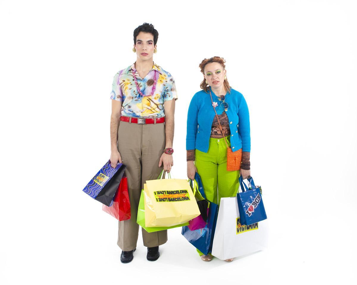 Júlia Díaz y Roc Bernardí, el dúo barcelonés Svetlana, en una imagen promocional.