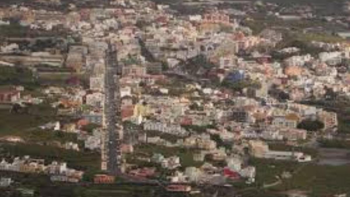 Panorámica de Los Llanos de Aridane.