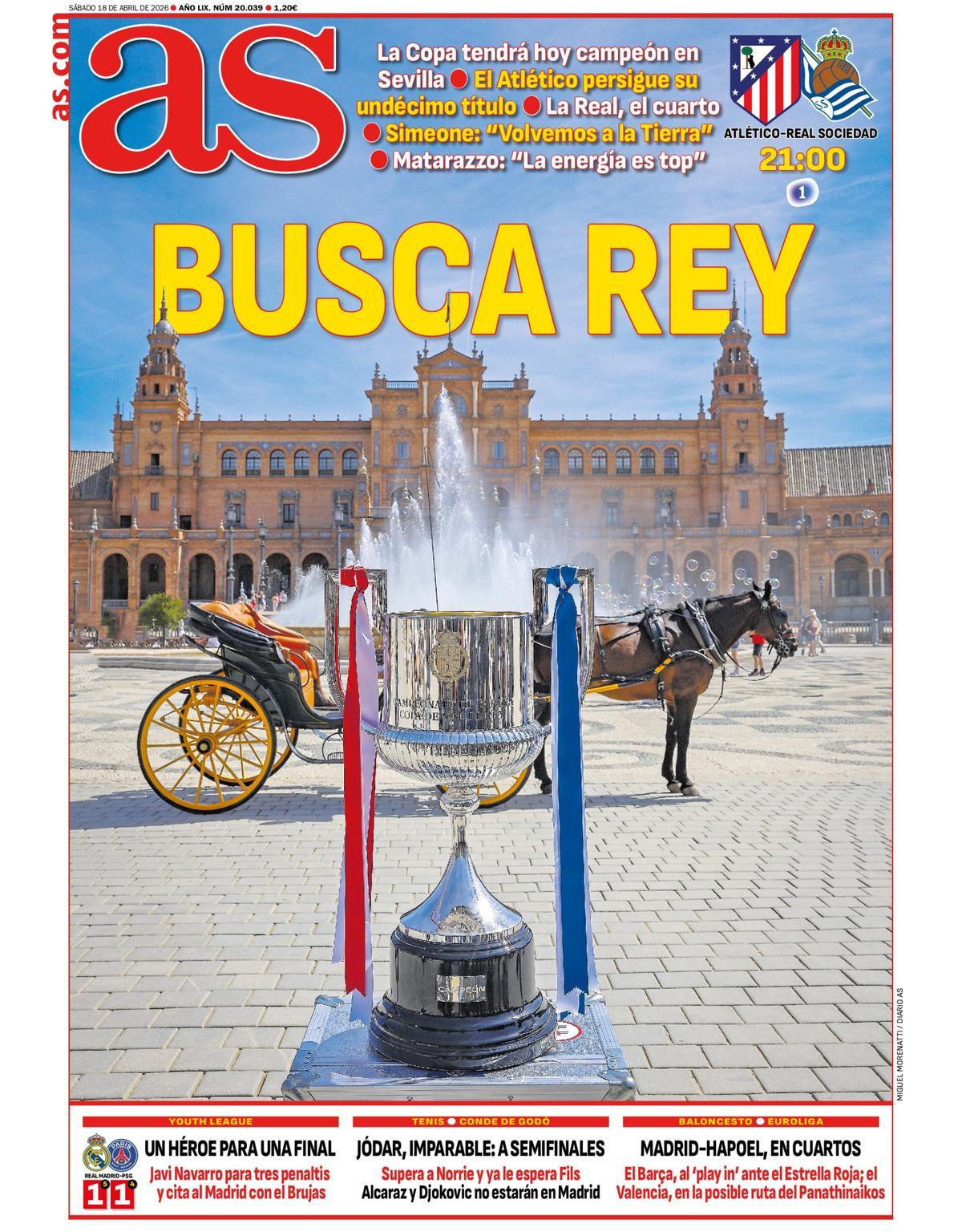 Las imágenes de las portadas de hoy