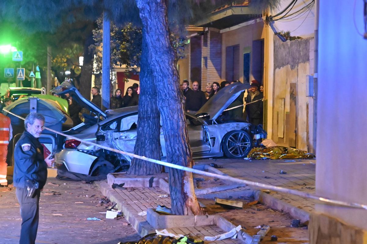 Accidente en la avenida l'Alcora con tres fallecidos