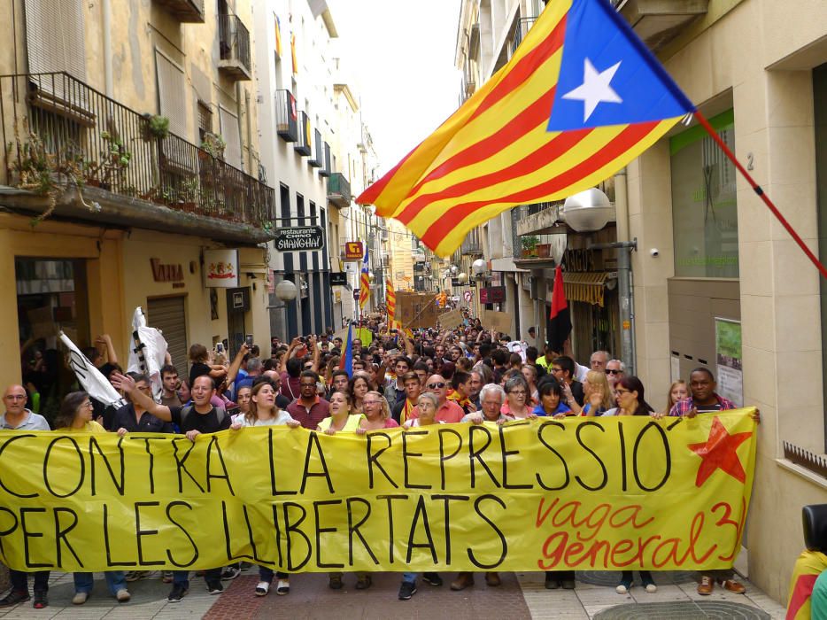 Manifestació a Figueres.