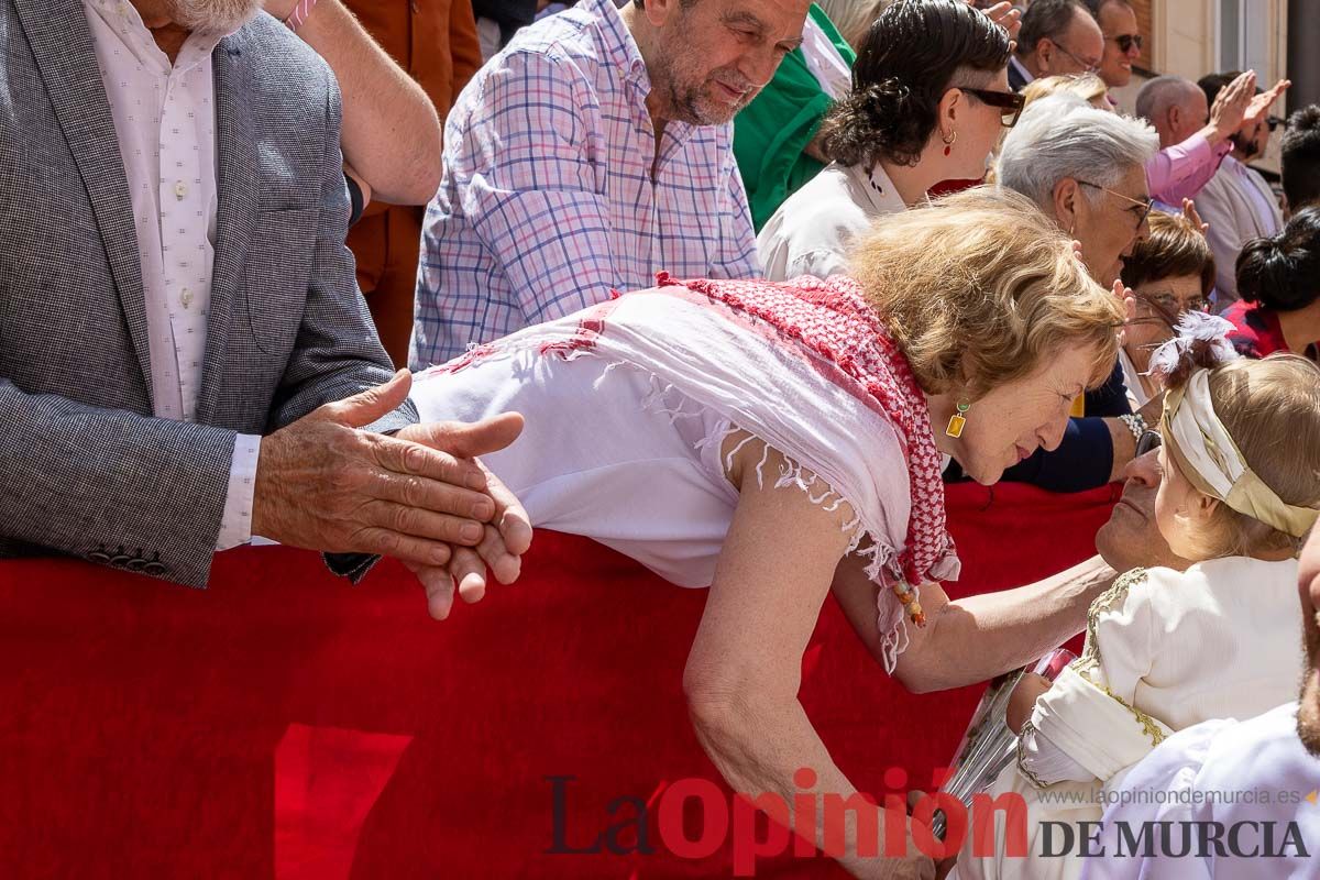 Desfile infantil del Bando Moro en las Fiestas de Caravaca