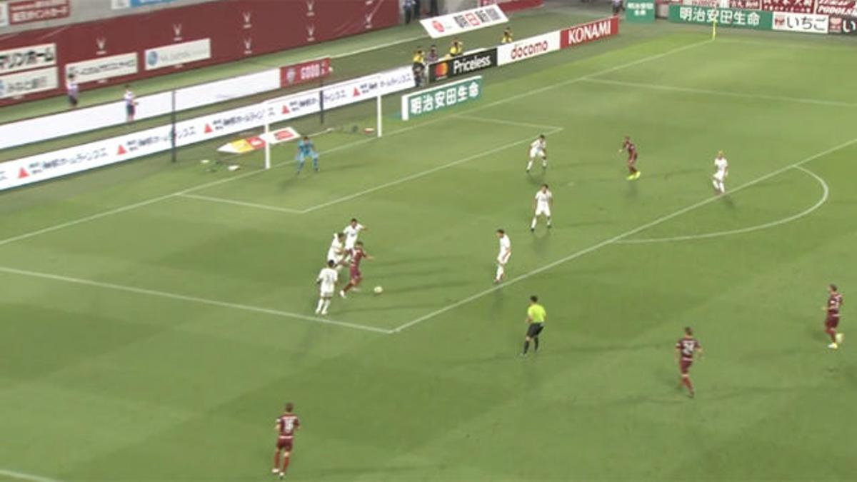 David Villa no descansa: nuevo golazo con el Vissel Kobe