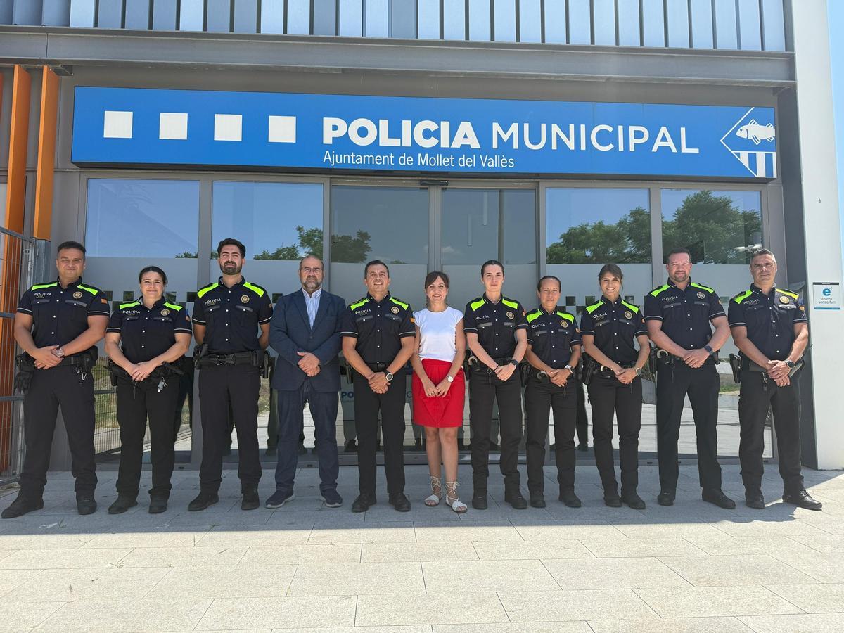 Nueva convocatoria policial en Mollet del Vallès, una de las ciudades con más presencia de mujeres en su plantilla.