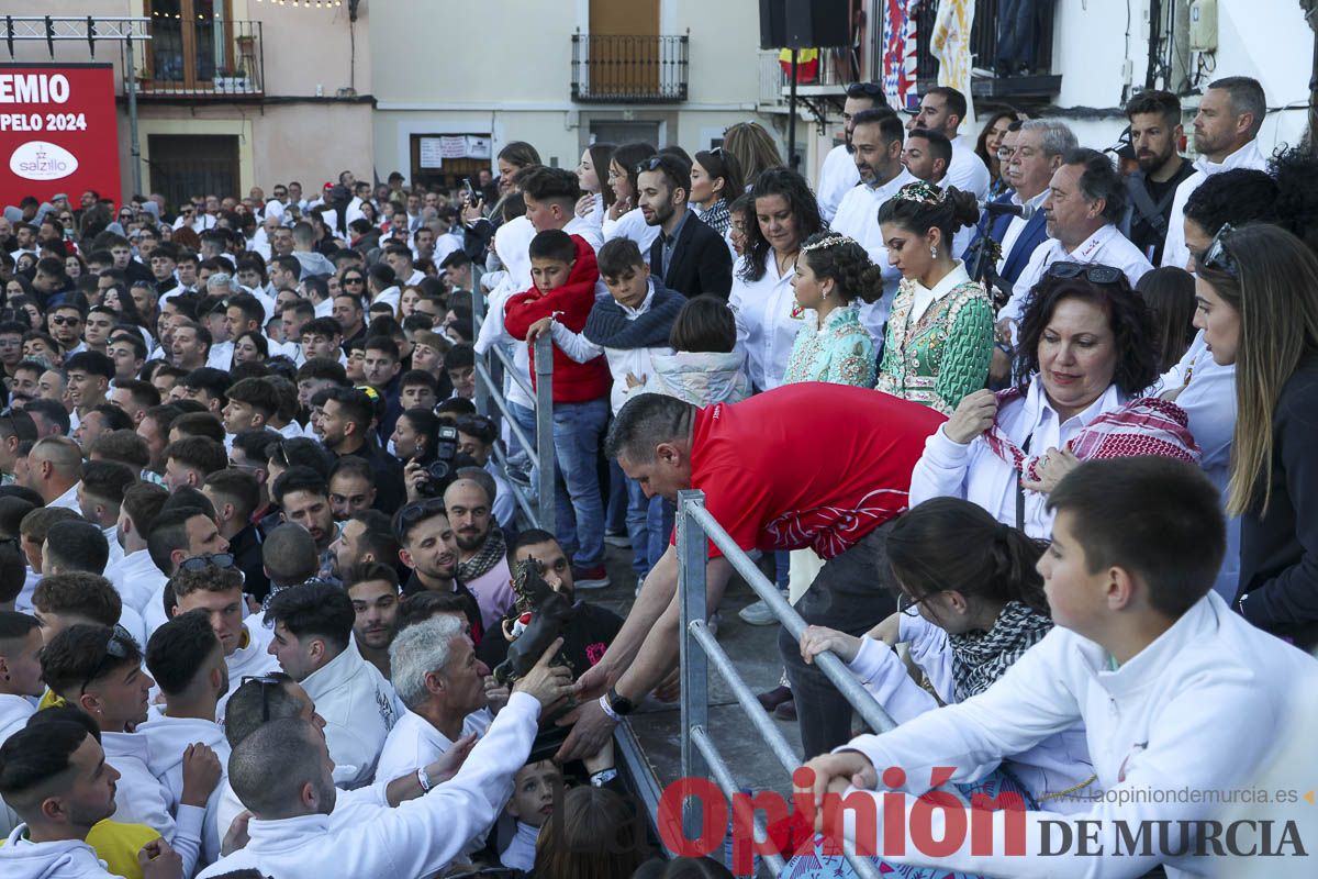 Entrega de premios del concurso de 'Caballo a pelo' en Caravaca