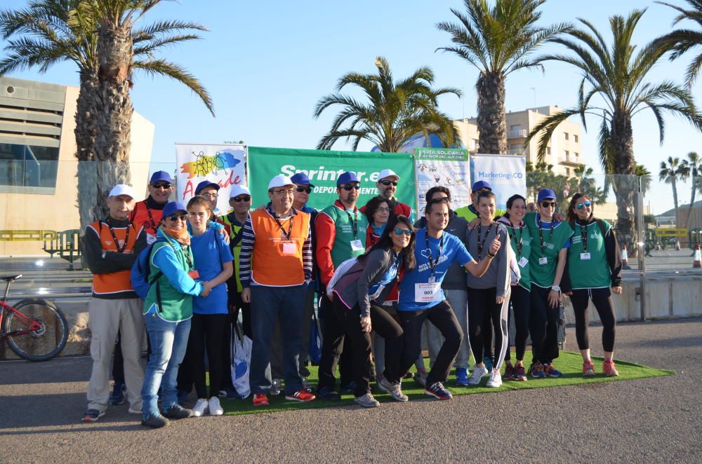 Marcha solidaria de Astrade en Cartagena