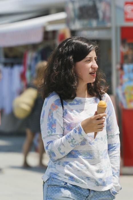 Ola de calor en Asturias