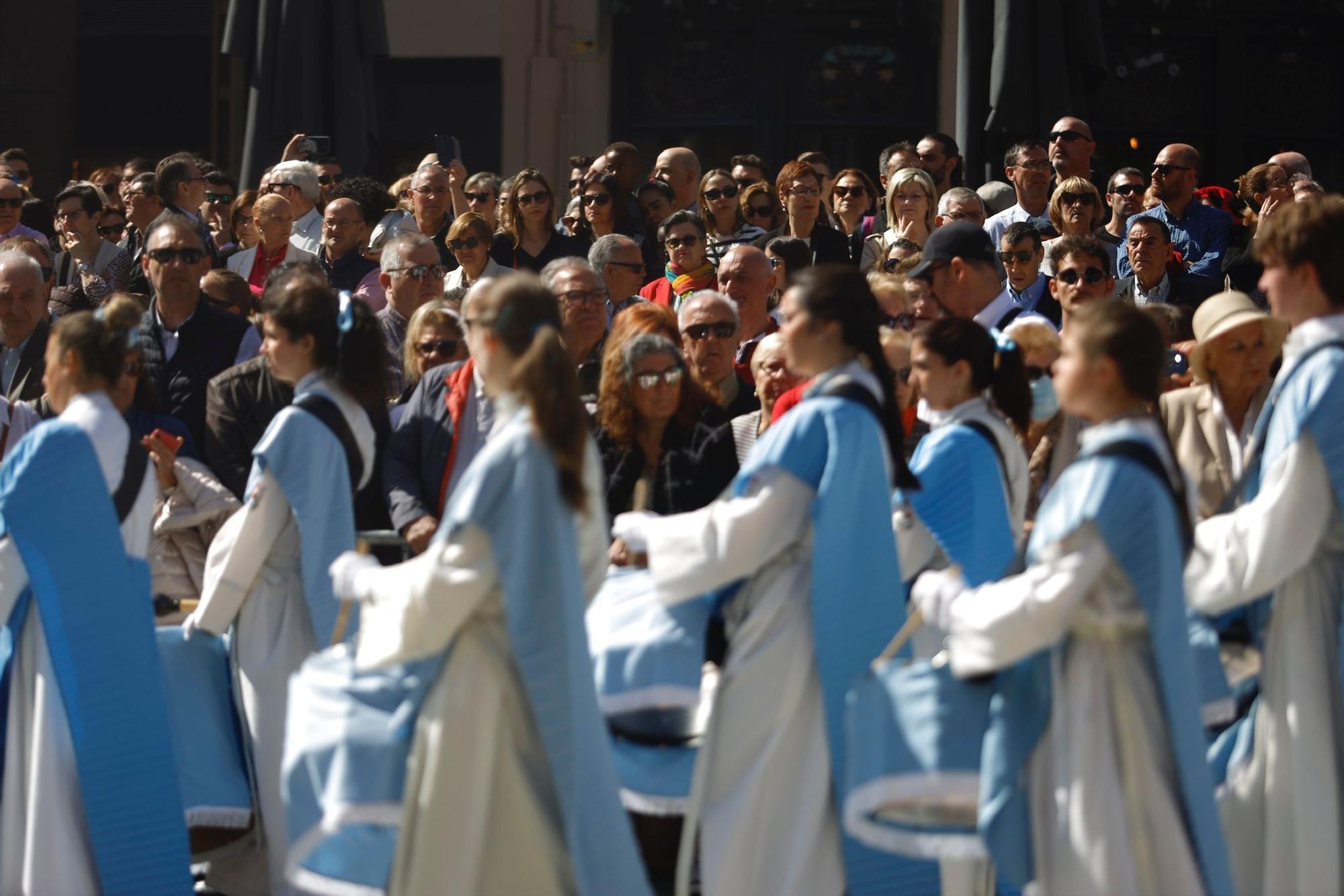 En imágenes | Procesión del Domingo de Resurrección en Zaragoza