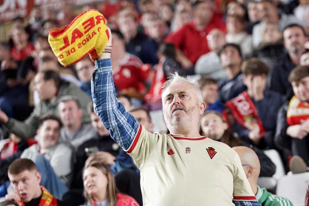 Así ha sido el partido entre el Málaga y el Real Murcia en imágenes