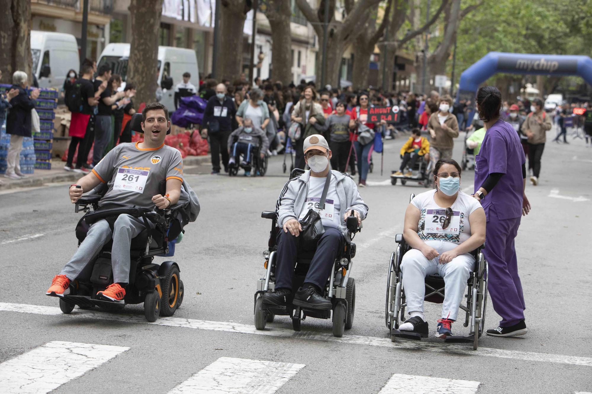 Carrera de Xàtiva para personas con diversidad funcional