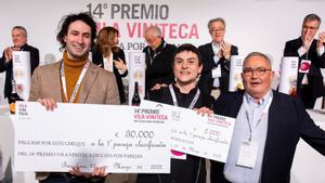 Boris Oliva i Alberto García guanyen els 30.000 euros del premi del tast per parelles Vila Viniteca 2022