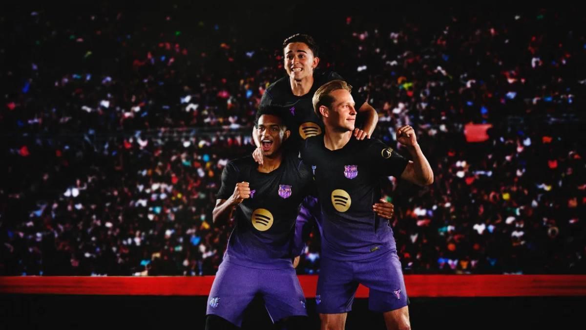 El Barça presenta su rompedora segunda equipación