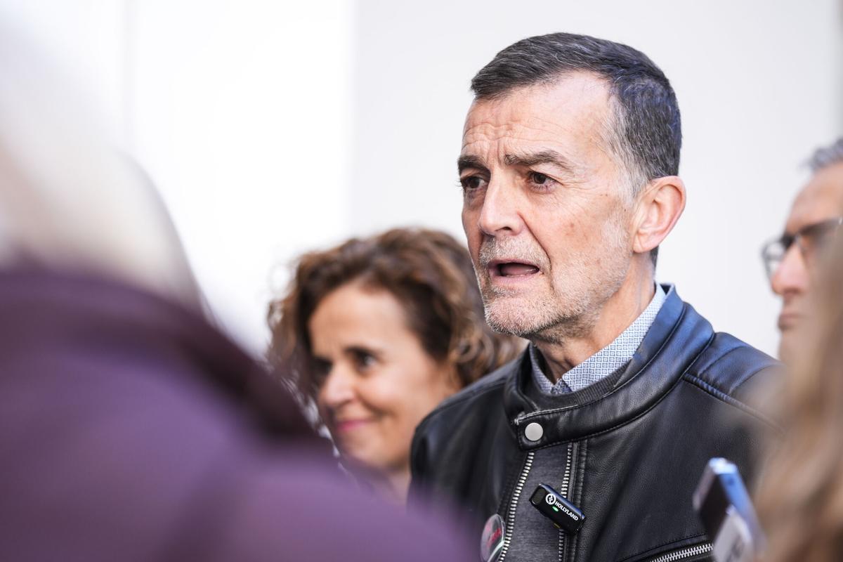 El coordinador federal de IU y candidato de Por Andalucía a la Presidencia de la Junta, Antonio Maíllo.