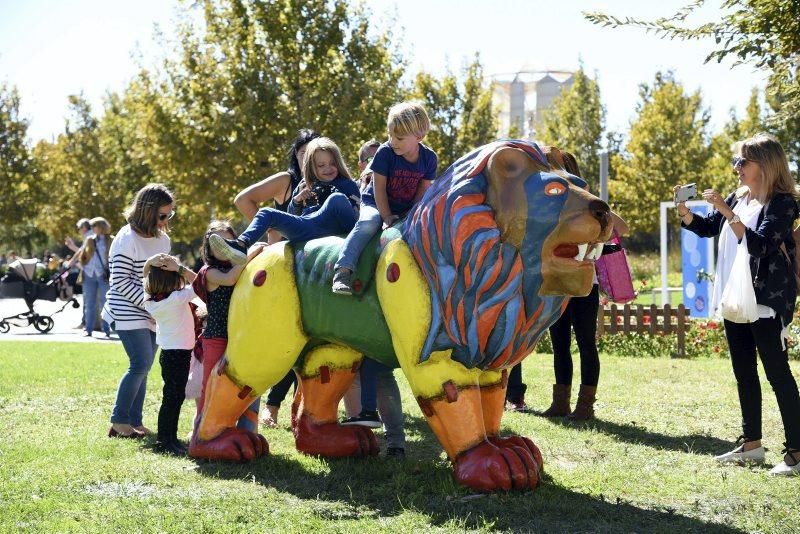 Inauguración de Río y Juego, espacio infantil de las fiestas