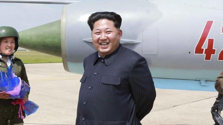 Kim Jong Un, líder de Corea del Norte.