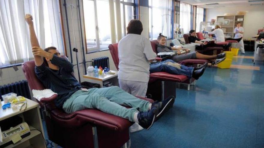 Campaña de donación de sangre en Asturias