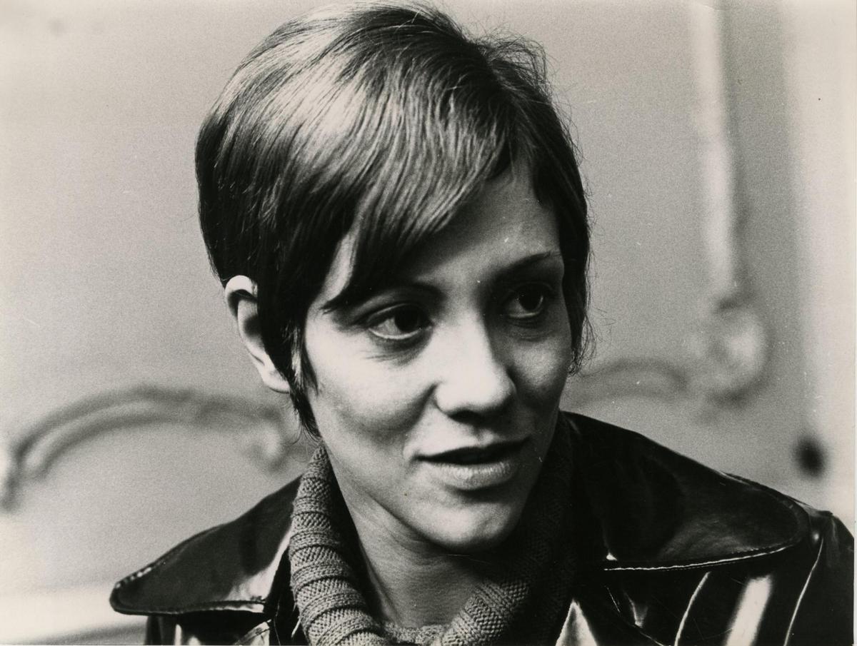 La escritora y periodista Montserrat Roig, fotografiada en su juventud