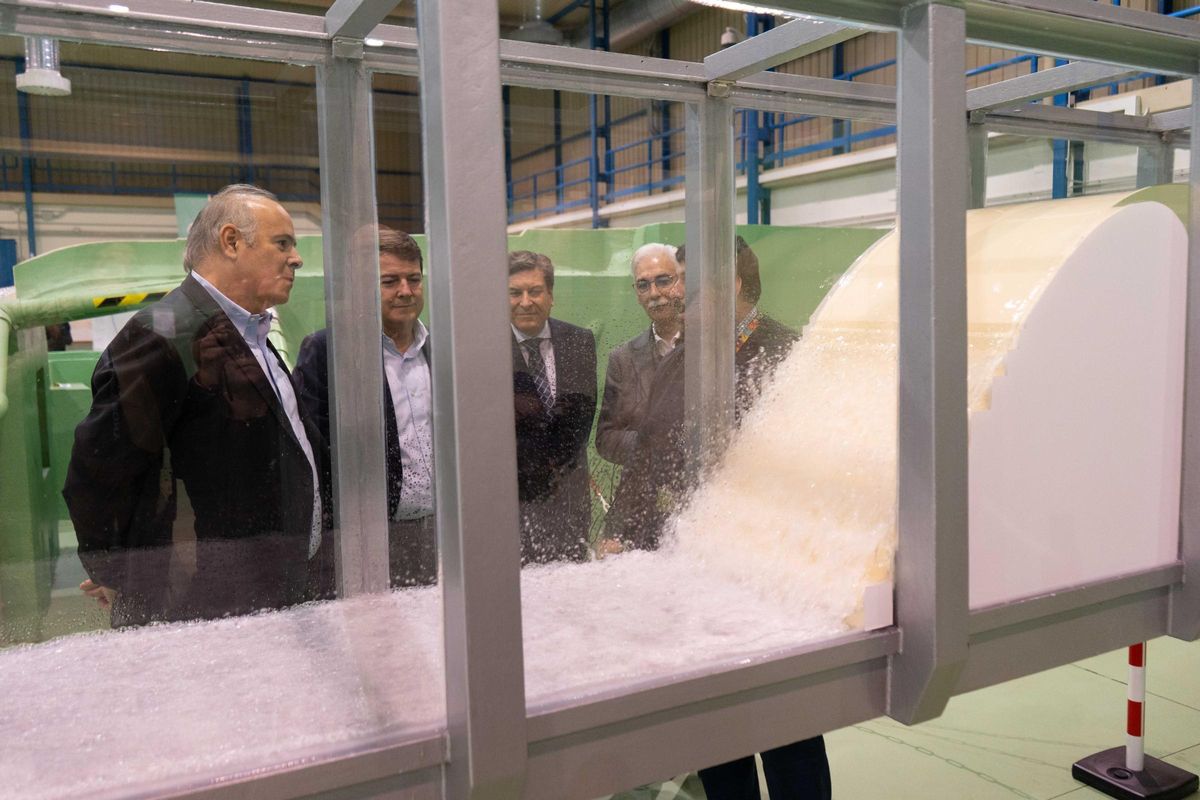 Inauguración del centro de formación e innovación de Iberdrola en Muelas del Pan