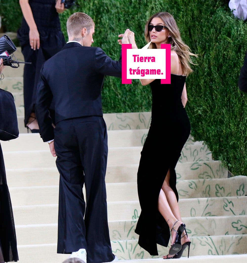 Justin y Hailey Bieber en la MET gala