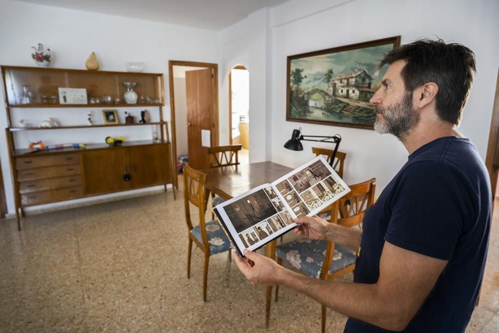 Paco Roca en su casa de Olocau, que ha inspirado su nuevo libro