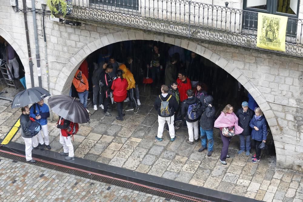 Pluges durant el primer cap de setmana de Fires de Girona