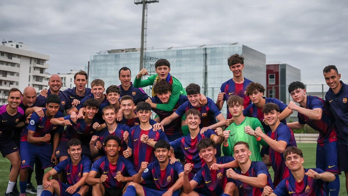 El Sub-16 ganó la liga con autoridad