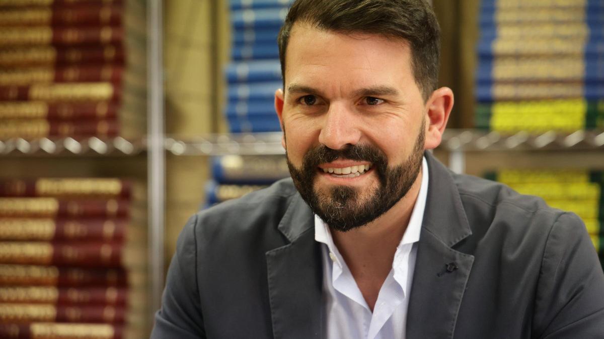 Álvaro Sánchez Cotrina, alcalde de Salorino.