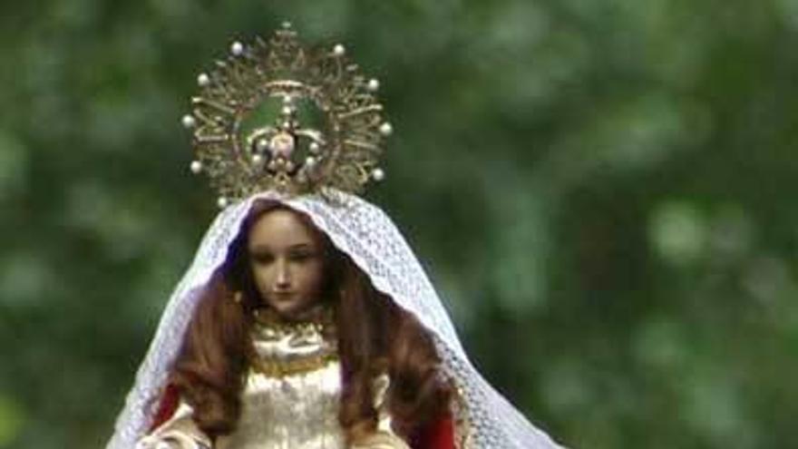 La talla de la Virgen del Viso de Salas.