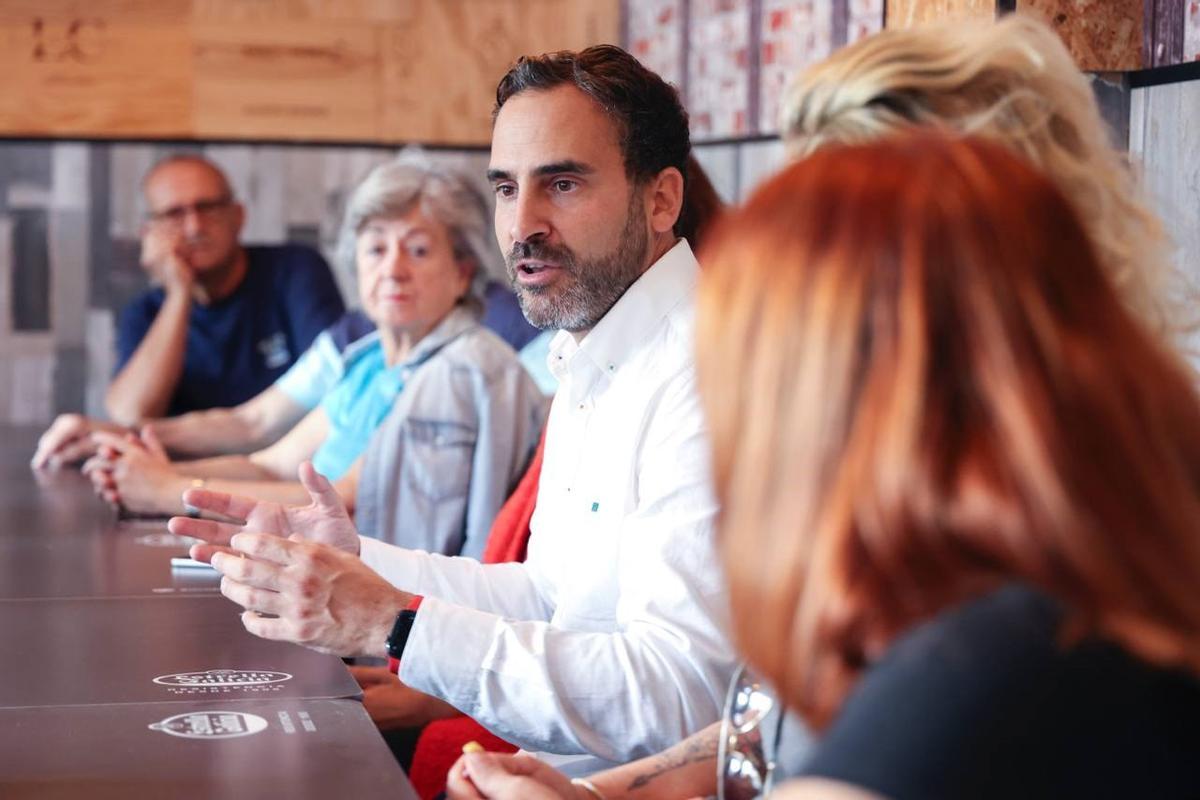 Daniel Pérez, candidato del PSOE a la Alcaldía de Málaga.