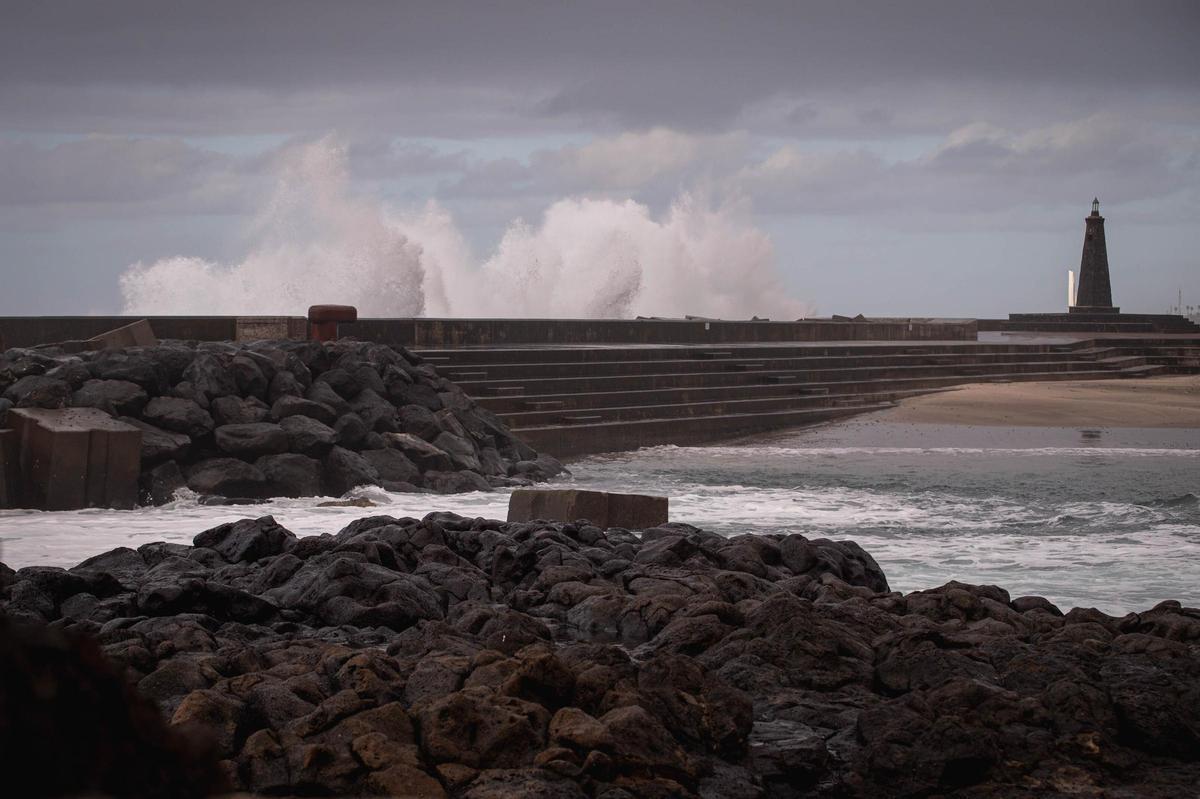 El temporal en Tenerife, en imágenes