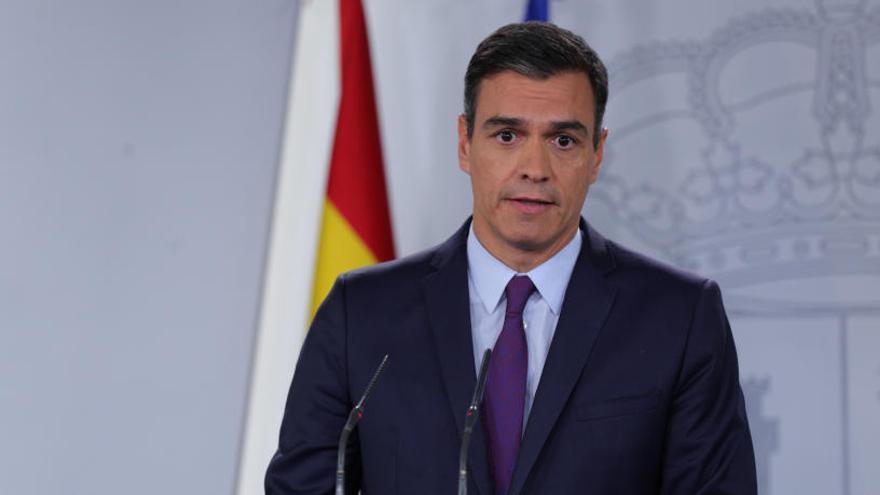 Sánchez, al anunciar su intención de formar Gobierno.