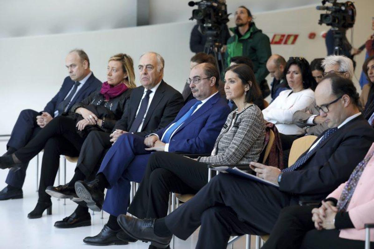 Visita de la ministra de Industria Reyes Maroto a Zaragoza