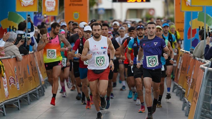 William Aveiro y Daniela Viccari se coronan en el Ibiza Trail Maratón Festival