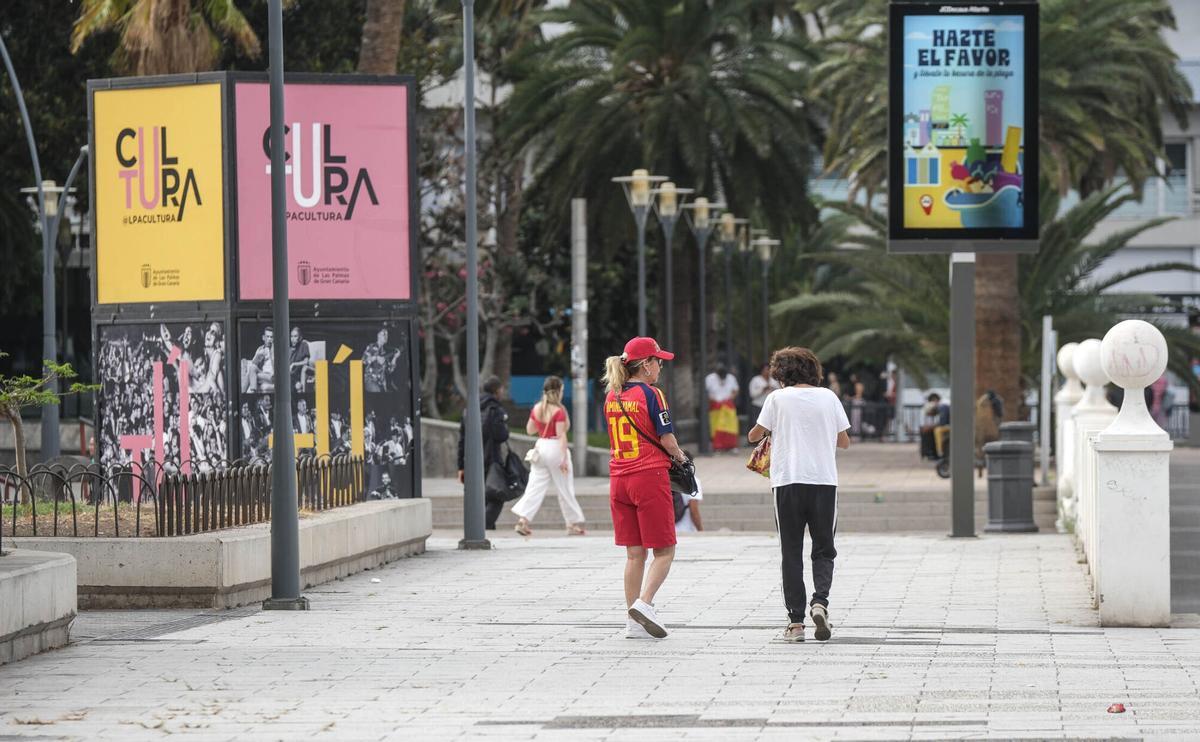 Ambiente previo a la final mundial de fútbol España-Argentina Ambiente previo a la final mundial de fútbol España-Argentina