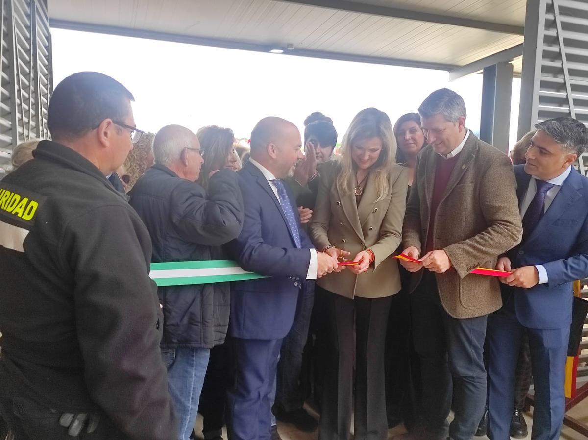 Inauguración de la Feria de la patata rellena, que se celebra este fin de semana en Bujalance.